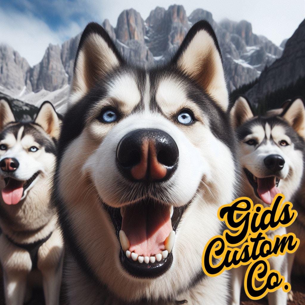 Cute Husky Mugs, Perfect Gift Idea for Chrstmas Gift or just for someone who loves the Husky breed! Choose from 9 images