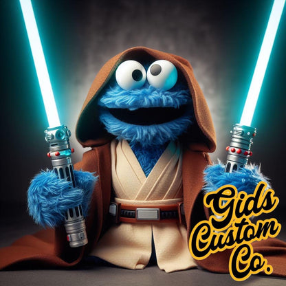 Cookie Monster Jedi Mugs, Perfect Gift Idea for Chrstmas Gift or just for someone who loves the Cookie Monster. Choose from 4 images.