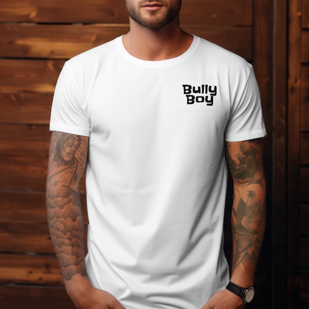 Bully Boy T shirt Mens Custom Design T shirt Sublimated Image. For All Lovers of The British Pitbull Breed. Choose from 8 images.