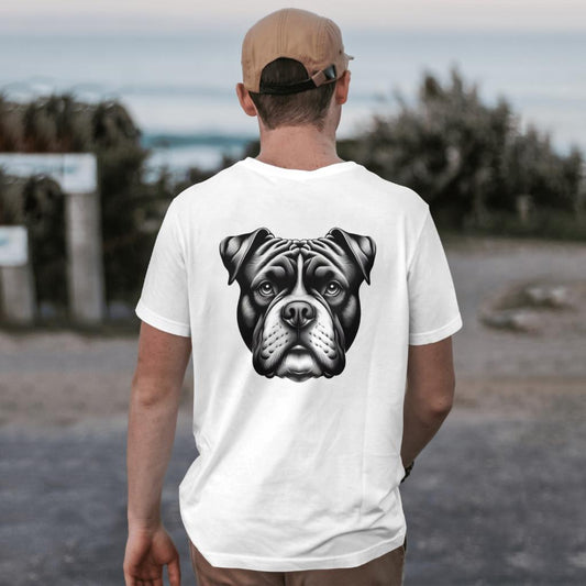 Bully Boy T shirt Mens Custom Design T shirt Sublimated Image. For All Lovers of The British Pitbull Breed. Choose from 8 images.