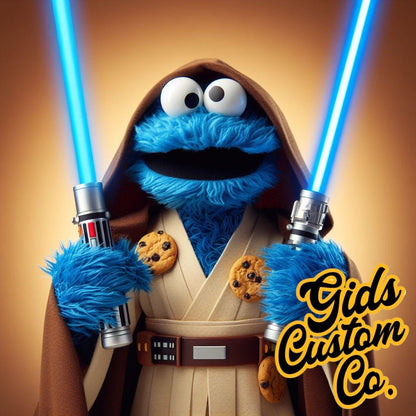 Cookie Monster Jedi Mugs, Perfect Gift Idea for Chrstmas Gift or just for someone who loves the Cookie Monster. Choose from 4 images.