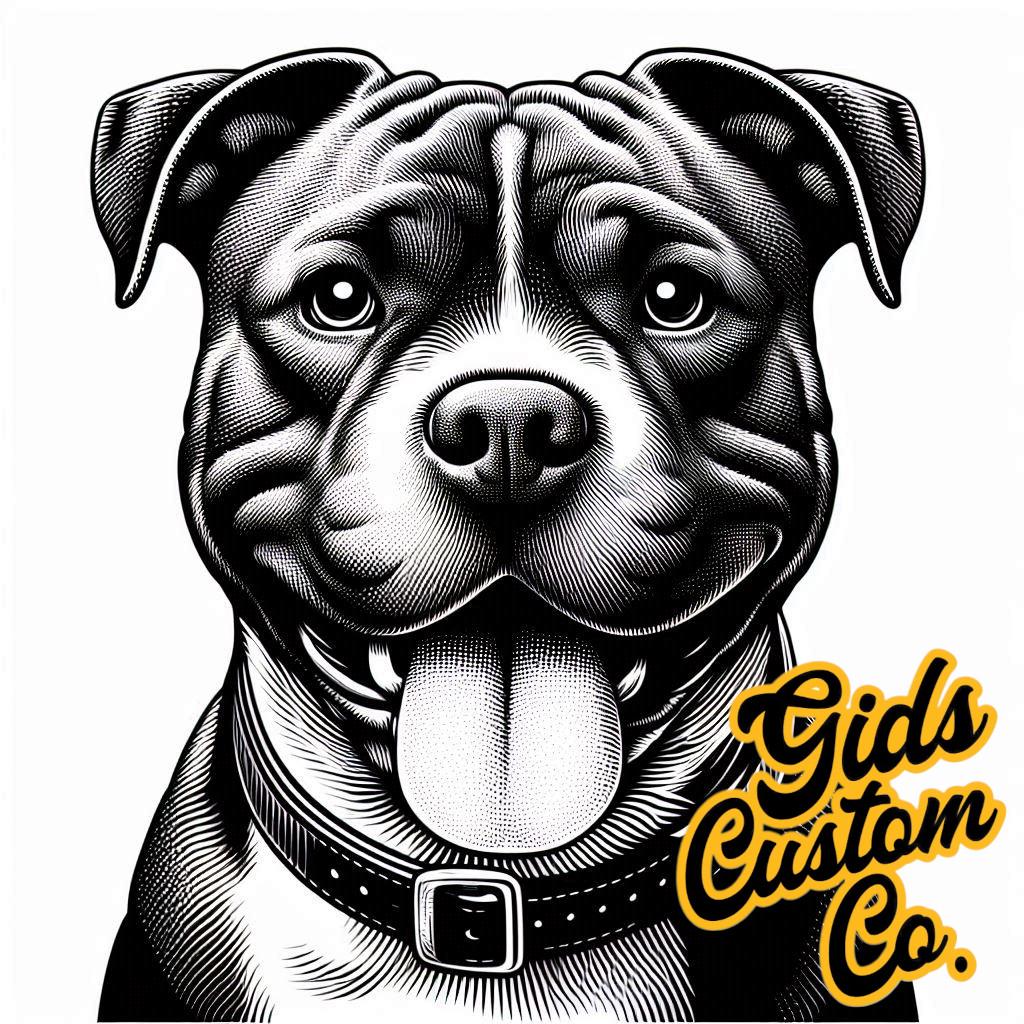 Bully Boy T shirt Mens Custom Design T shirt Sublimated Image. For All Lovers of The British Pitbull Breed. Choose from 8 images.