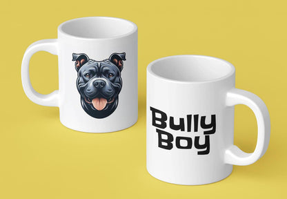 Bully Boy/Bro Branded Mugs. Perfect for someone who loves the British Pitbull. Choose from 6 images.